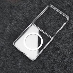 Samsung Galaxy Flip 7- Clear Magnetic Case Cover