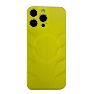 Iphone 16 Promax - Premium Metallic Plate ( Yellow )