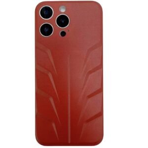 Iphone 16 Promax - Premium Metallic Plate ( Red )