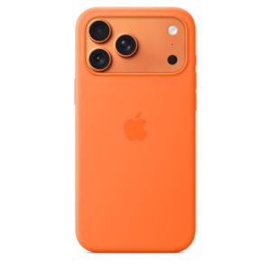 IPhone 17 ProMax - Silicone Case with MagSafe – Orange