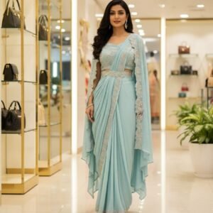 Modern Ethnic Drape Saree