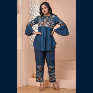 Midnight Bloom Co-ord Set