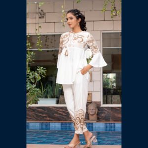 Golden Aura Co-ord Set