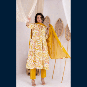 Marigold Aura Kurta Set