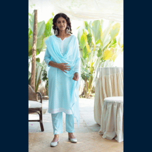 Aqua Breeze Kurta Set