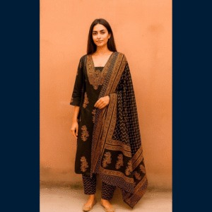 Ebony Royalty Kurta Set