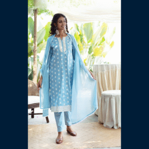 Blue Serenity Kurta Set