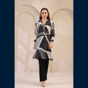 Monochrome Muse Tunic Set