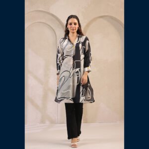 Monochrome Muse Tunic Set