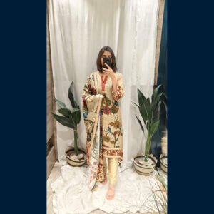 Kashmiri Embroidered Kurta Set