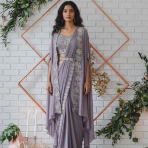 Lavender Bloom Drape Set