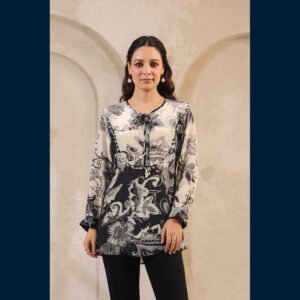 Moonlit Bloom Tunic