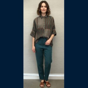 Elegant Printed Casual Shirt