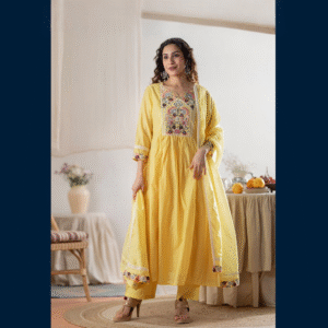 Anarkali Kurta Set with Dupatta