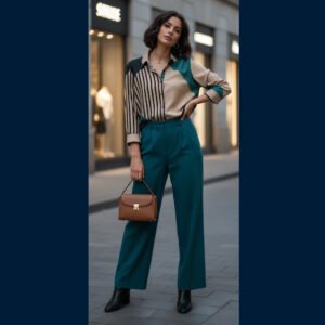 Urban Luxe Colorblock Shirt