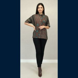 Earthloom Ethnic Print Shirt