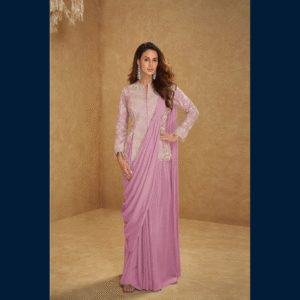 Rose Mirza Embroidered Drape Set