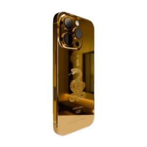 24K Gold Year of the Snake iPhone 16 Pro Max