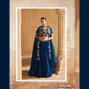 Midnight Azure  Lehenga Set