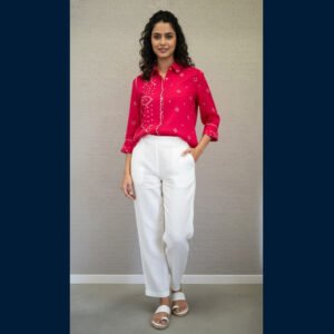 RED Printed Casual Shirt