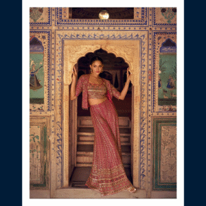 Crimson Royale Lehenga Set with Jacket