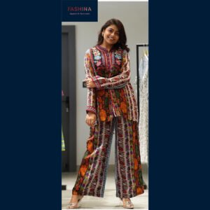 Multicolour Floral Printed Co-Ord Set