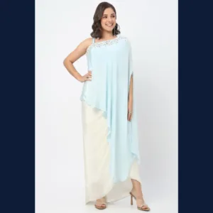 Serene One-Shoulder Drape Set