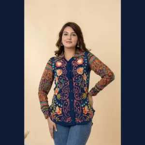 Zara Royal Bloom Shirt