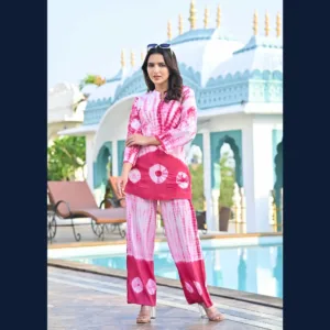 Pink Tie-Dye Co-ord Set
