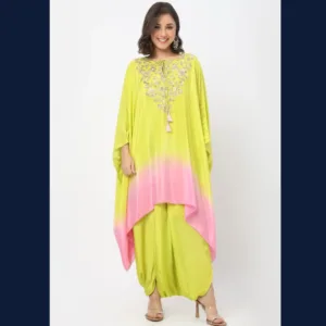 Zesty Glow Kaftan Co-Ord Set
