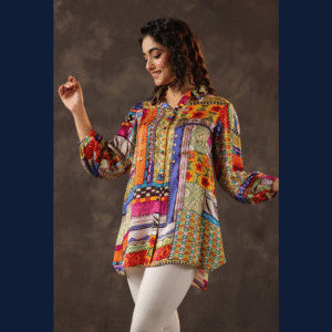 Patchwork Design Shirt