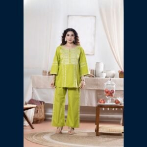 Citrus Bloom Cotton Co-Ord Set