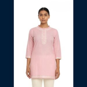 Pastel Grace Embroidered Top