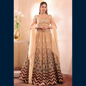 Golden Royale Lehenga Set
