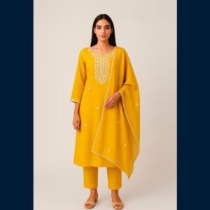 Sunshine Grace Embroidered Kurta Set