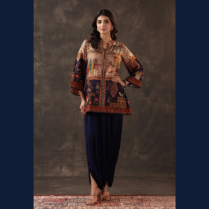 Royal Heritage Print Lungi Set