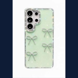 samsung Galaxy S26 Ultra - Diamond Bow Bling Cases