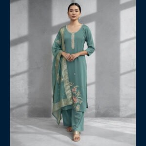 Emerald Bloom Kurta Set