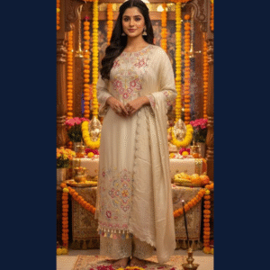 Soft Festive Charm Kurta Set