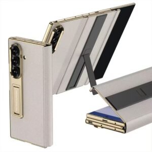 Samsung Galaxy Z Trifold – Imperium Gold Frame Case