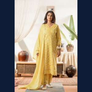 Sunlit Marigold Kurta Set