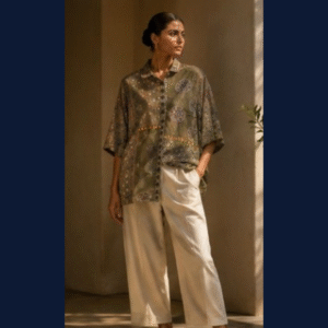 Olive Zareen Heritage Shirt