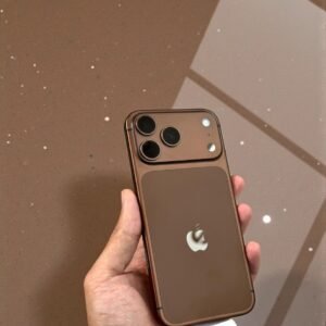 Gold Genie iPhone 17 Pro AURELUX™ Mocha Titanium Edition