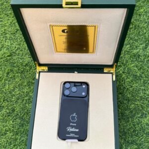 Gold Genie iPhone 17 Pro and Pro Max OBSIDIAN CROWN™ Signature Edition