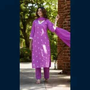 Orchid Purple Kurta Set