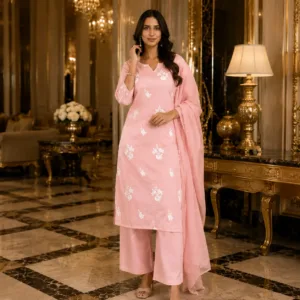 Pink Blossom Heritage Suit Set