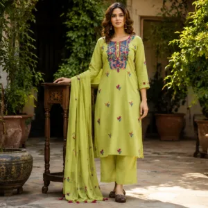 Lime Blossom Heritage Suit Set