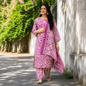 Orchid Bloom Heritage Suit Set