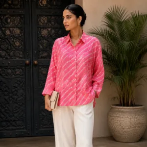 Rosy Elegance Shirt