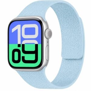 Wave Texture Magnetic Silicone Watch Band for 38mm-40mm-41mm-42mm Compatible With Apple Watch (S10/S11)
